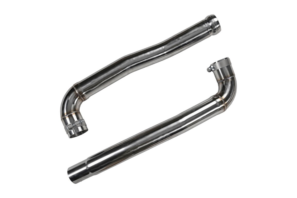 Mercedes Benz AMG GT GTS GTC GTR 2015 2016 2017 2018 2019 2020 2021 with Aftermarket Parts - 100 & 200 & 300 CELL & NO CAT Downpipe Stainless steel from Ventus Veloce
