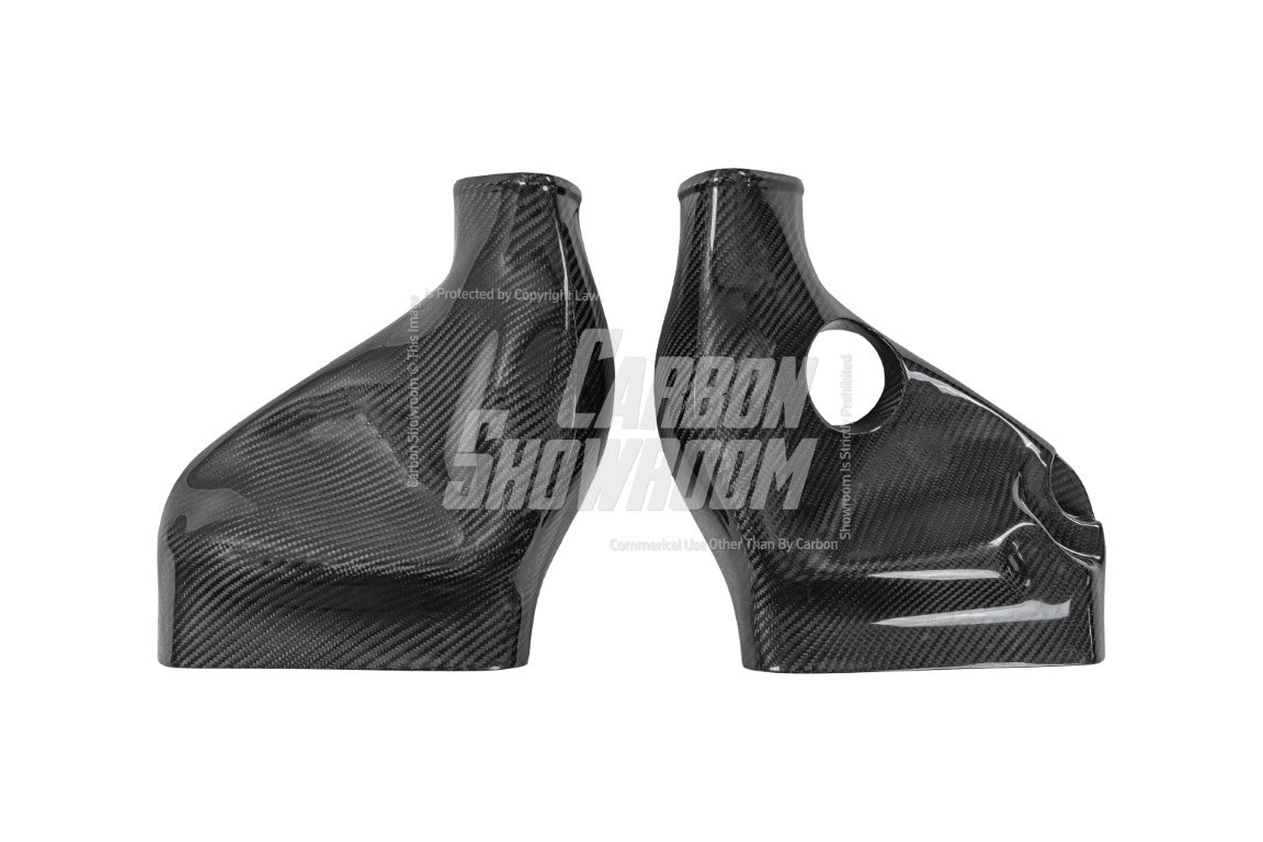 Mercedes Benz C63 AMG W204 2008 2009 2010 2011 2012 2013 2014 with Aftermarket Parts - Air Intake Systems Pre-preg Carbon Fiber from Ventus Veloce