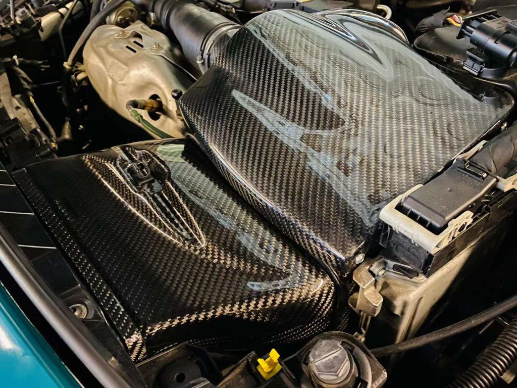 Mercedes Benz CLA250 GLA250 2014 2015 2016 2017 2018 2019 with Aftermarket Parts - Air Intake Systems Pre-preg Carbon Fiber from Ventus Veloce