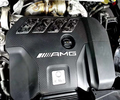 Mercedes Benz CLA45 C118 GLA45 H247 A45 W118 AMG 2020 2021 2022 2023 2024 with Aftermarket Parts - Air Intake Systems Pre-preg Carbon Fiber from Ventus Veloce