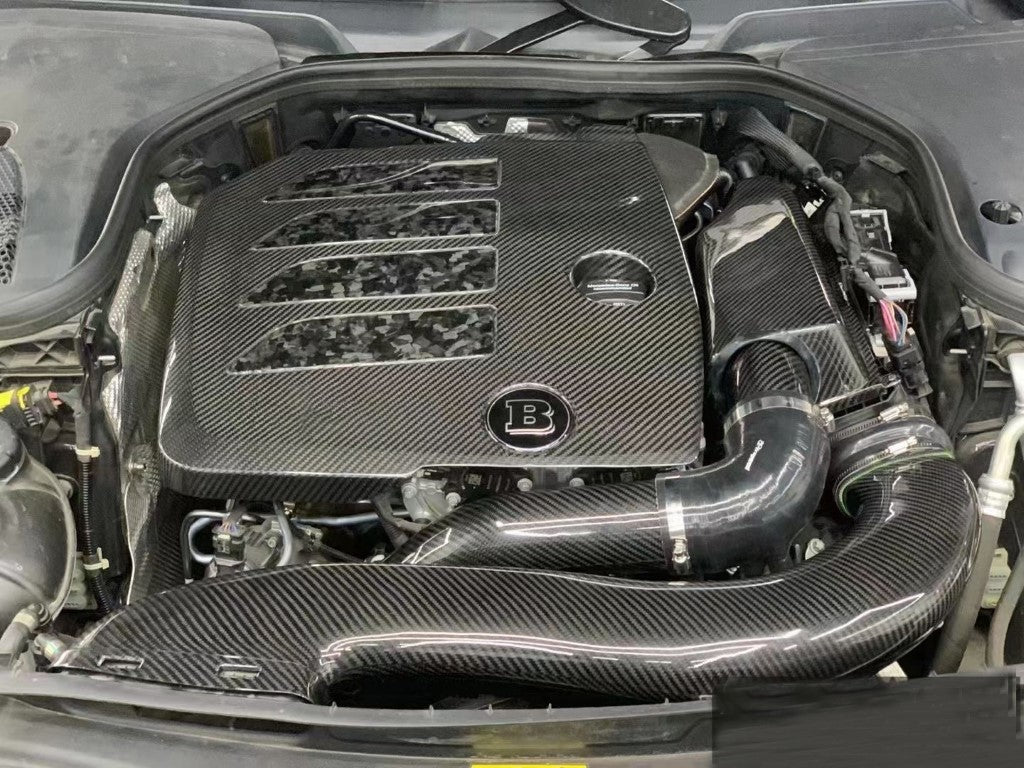 Mercedes Benz CLS300 C257 2019 2020 2021 2022 2023 with Aftermarket Parts - Air Intake Systems Pre-preg Carbon Fiber from Ventus Veloce
