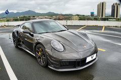 Porsche 911 992.1 Turbo/Turbo S 2020 2021 2022 2023 2024 2025 with Aftermarket Parts - Side Air Intakes Carbon Fiber from Ventus Veloce