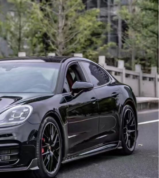 Porsche Panamera 4 & 4S & Turbo 971.1 971.2 (fits both pre-facelift & facelift, Left & Right Hand Drive) 2017 2018 2019 2020 2021 2022 2023 with Aftermarket Parts - Mirror Cover Carbon Fiber from Ventus Veloce