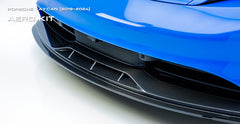 Porsche Taycan & Cross Turismo Base/4/4S/GTS  2020 2021 2022 2023 2024 with Aftermarket Parts - Front Lip Pre-preg Carbon Fiber from Ventus Veloce