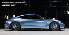 Porsche Taycan & Cross Turismo Base/4/4S/GTS/Turbo/Turbo S 2020 2021 2022 2023 2024 with Aftermarket Parts - Side Skirts Pre-preg Carbon Fiber from Ventus Veloce