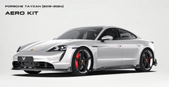 Porsche Taycan & Cross Turismo Base/4/4S/GTS/Turbo/Turbo S 2020 2021 2022 2023 2024 with Aftermarket Parts - Side Skirts Pre-preg Carbon Fiber from Ventus Veloce