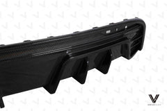 Tesla Model Y/P 2020 2021 2022 2023 2024 with Aftermarket Parts - Rear Diffuser Pre-preg Carbon Fiber from Ventus Veloce