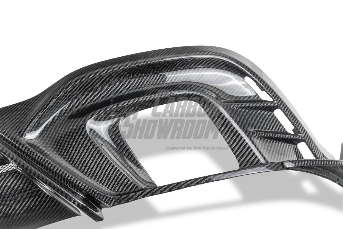 Volkswagen GTI MK8 2022-ON with Aftermarket Parts - AE Rear Diffuser?Carbon Fiber?from ArmorExtend
