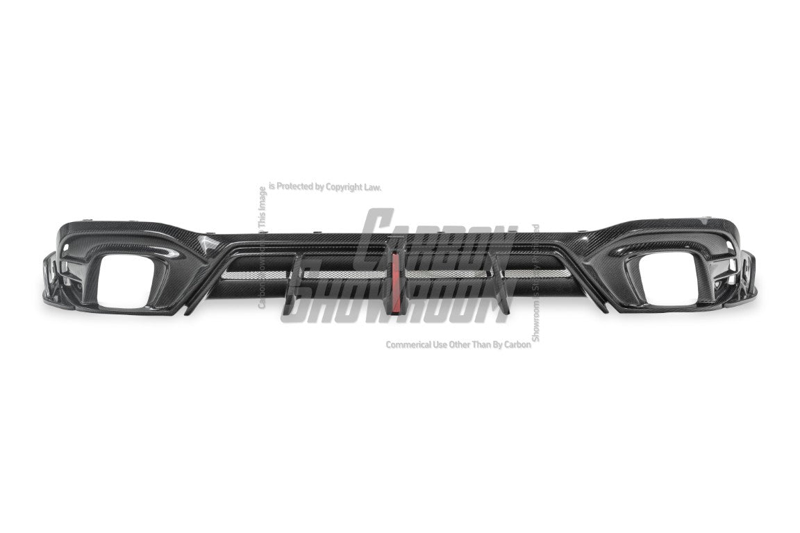 Volkswagen GTI MK8 2022-ON with Aftermarket Parts - AE Rear Diffuser?Carbon Fiber?from ArmorExtend
