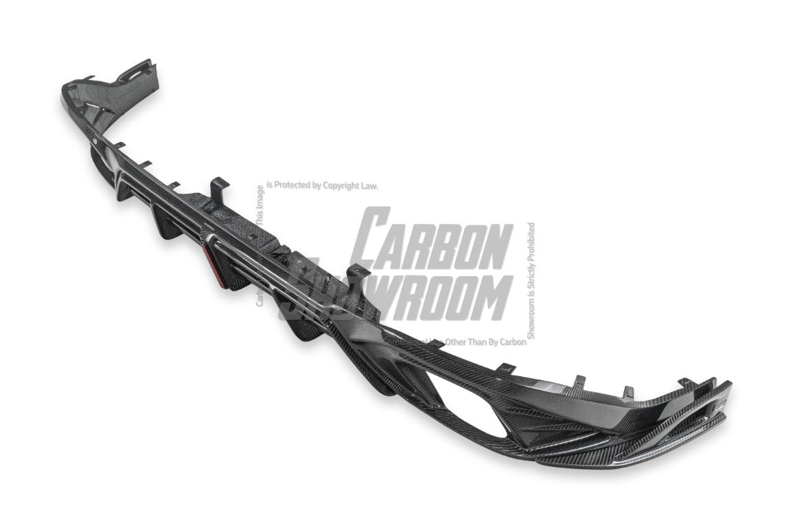 Volkswagen GTI MK8 2022-ON with Aftermarket Parts - AE Rear Diffuser?Carbon Fiber?from ArmorExtend