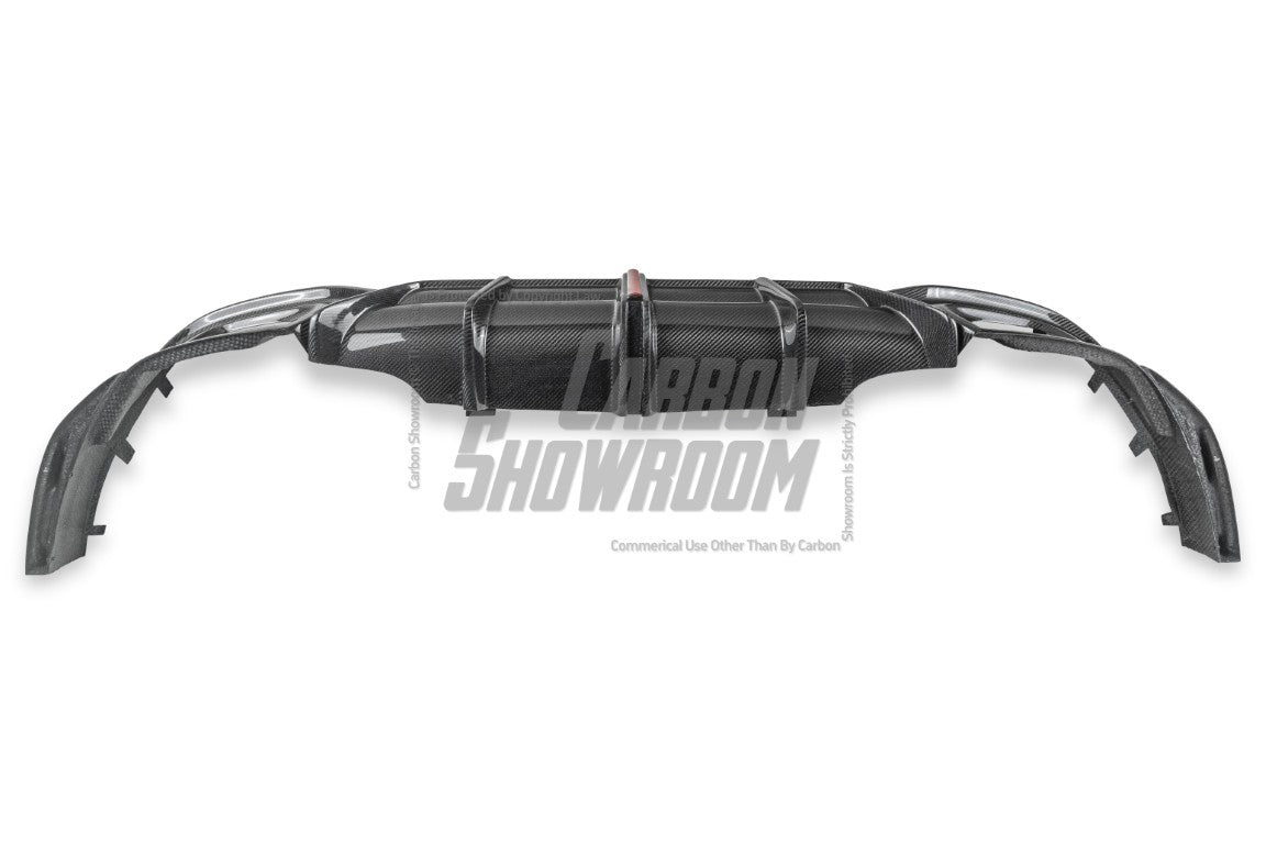 Volkswagen GTI MK8 2022-ON with Aftermarket Parts - AE Rear Diffuser?Carbon Fiber?from ArmorExtend