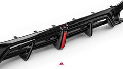 Volkswagen GTI MK8 MK8.5 2022-ON with Aftermarket Parts - Plustic Rear Diffuser ABS from ArmorExtend