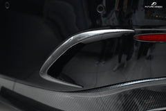 Future Design FD GT Carbon Fiber Rear Bumper Canards For CLA C118 CLA45 CLA35 CLA250 2020-ON