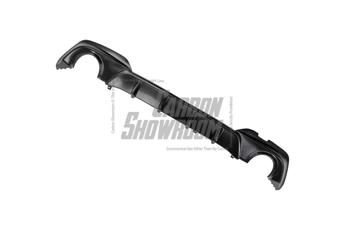 BMW 3 Series 330i (With M-Package Bumper, does not fit base model) G20 G21 Pre-LCI 2019 2020 2021 2022 with Aftermarket Parts - V2 Style Rear Diffuser ABS from Yofer USA