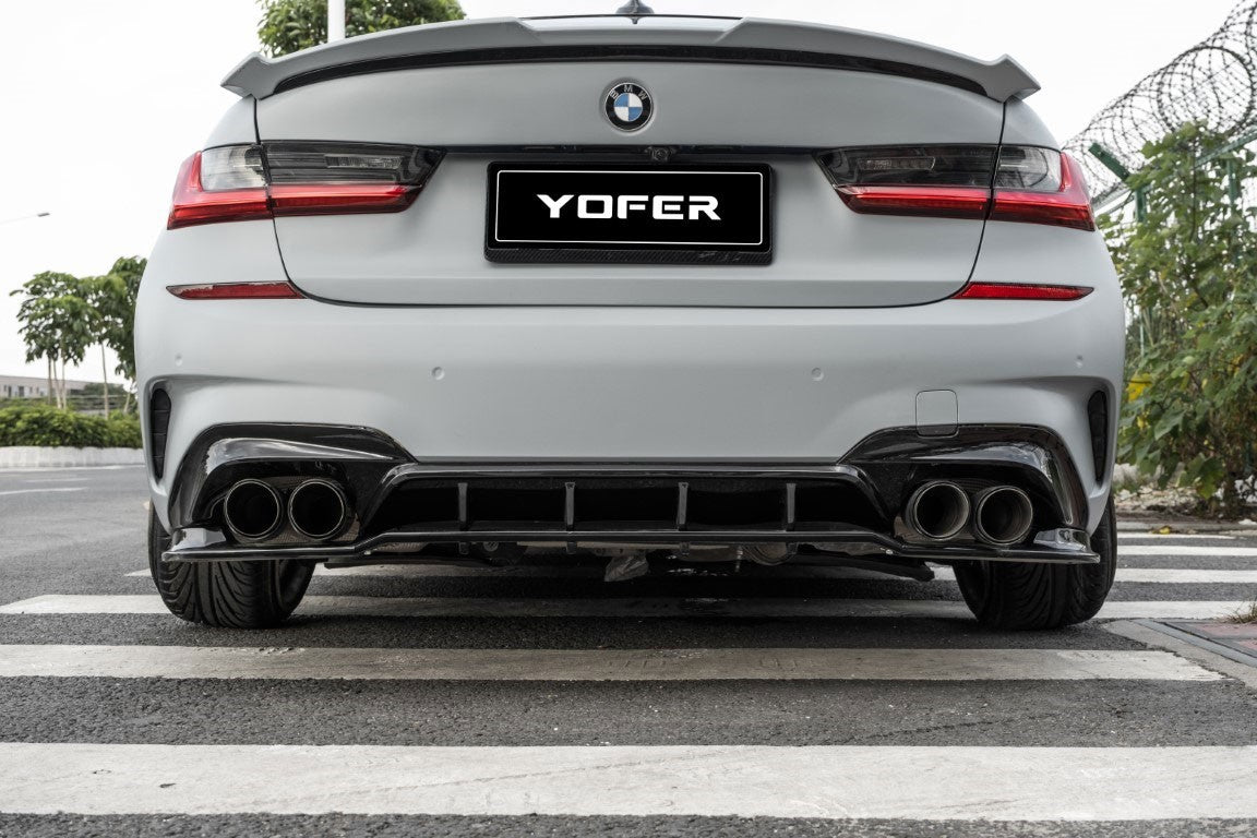 BMW 3 Series M340i 330i G20 G21 Pre-LCI 2019 2020 2021 2022 with Aftermarket Parts - Package A PP Polypropylene & ABS from Yofer USA