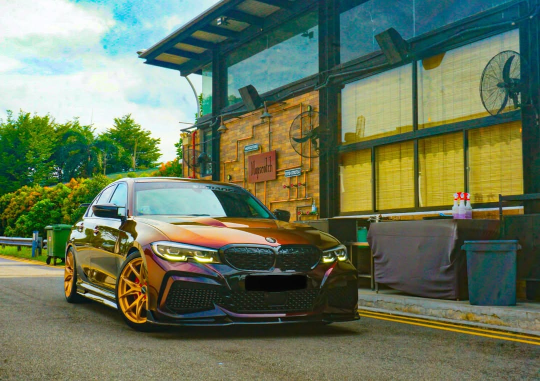 BMW 3 Series M340i 330i G20 G21 Pre-LCI 2019 2010 2021 2022 with Aftermarket Parts - Front Bumper & Lip PP from Yofer USA