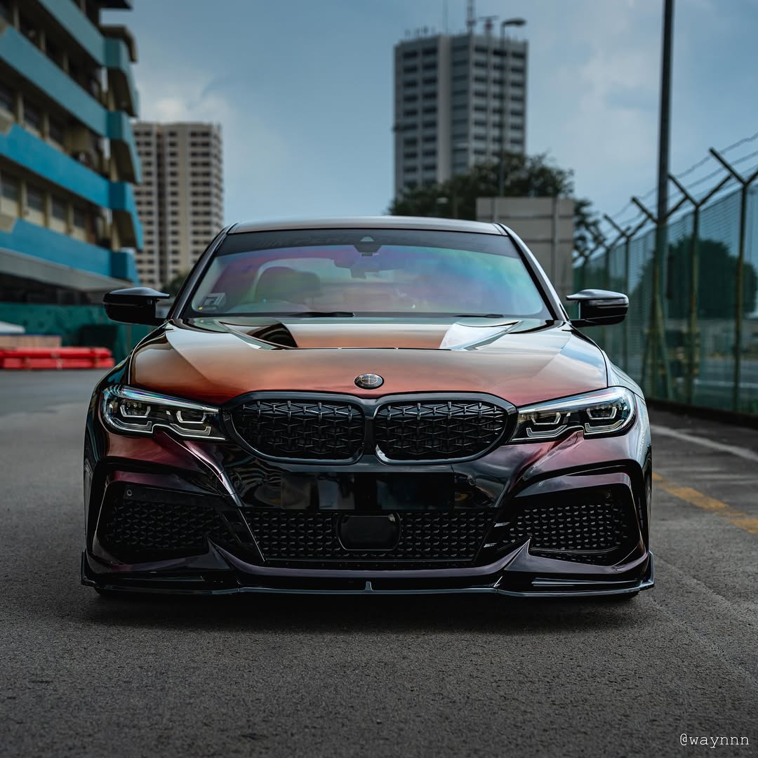 BMW 3 Series M340i 330i G20 G21 Pre-LCI 2019 2010 2021 2022 with Aftermarket Parts - Front Bumper & Lip PP from Yofer USA