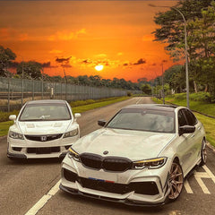 BMW 3 Series M340i 330i G20 G21 Pre-LCI 2019 2010 2021 2022 with Aftermarket Parts - Front Bumper & Lip PP from Yofer USA