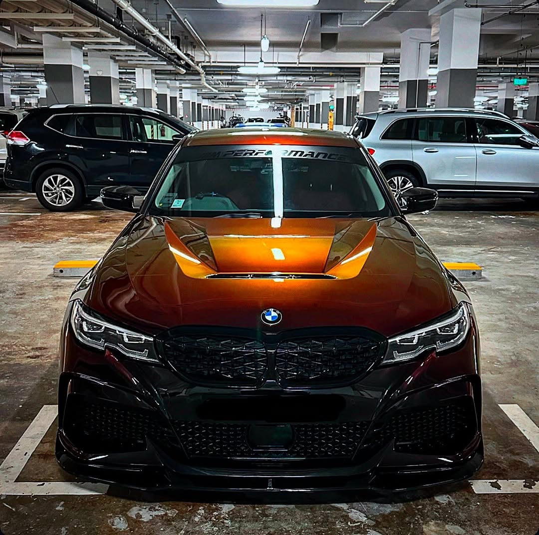 BMW 3 Series M340i 330i G20 G21 Pre-LCI 2019 2010 2021 2022 with Aftermarket Parts - Front Bumper & Lip PP from Yofer USA