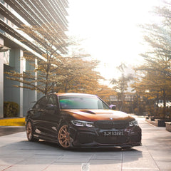 BMW 3 Series M340i 330i G20 G21 Pre-LCI 2019 2010 2021 2022 with Aftermarket Parts - Front Bumper & Lip PP from Yofer USA