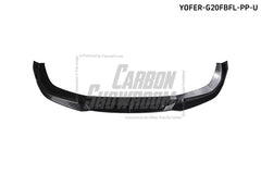 BMW 3 Series M340i 330i G20 G21 Pre-LCI 2019 2010 2021 2022 with Aftermarket Parts - Front Bumper & Lip PP from Yofer USA