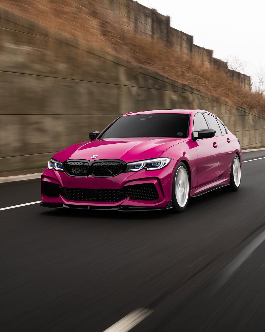 BMW 3 Series M340i 330i G20 G21 Pre-LCI 2019 2010 2021 2022 with Aftermarket Parts - Front Bumper & Lip PP from Yofer USA