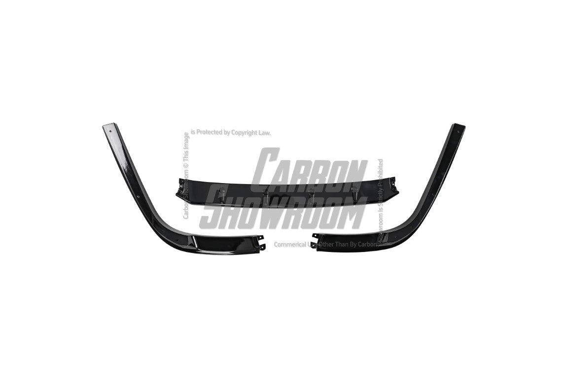 BMW 3 Series M340i 330i (With M-Package Bumper, does not fit base model) G20 G21 Pre-LCI 2019 2020 2021 2022 with Aftermarket Parts - V1 Style Rear Diffuser & Lower Splitters PP from Yofer USA