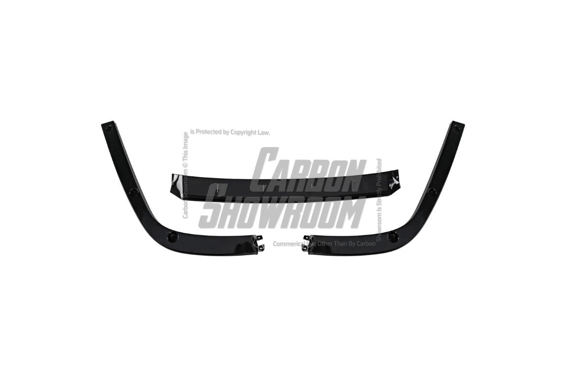 BMW 3 Series M340i 330i (With M-Package Bumper, does not fit base model) G20 G21 Pre-LCI 2019 2020 2021 2022 with Aftermarket Parts - V1 Style Rear Diffuser & Lower Splitters PP from Yofer USA