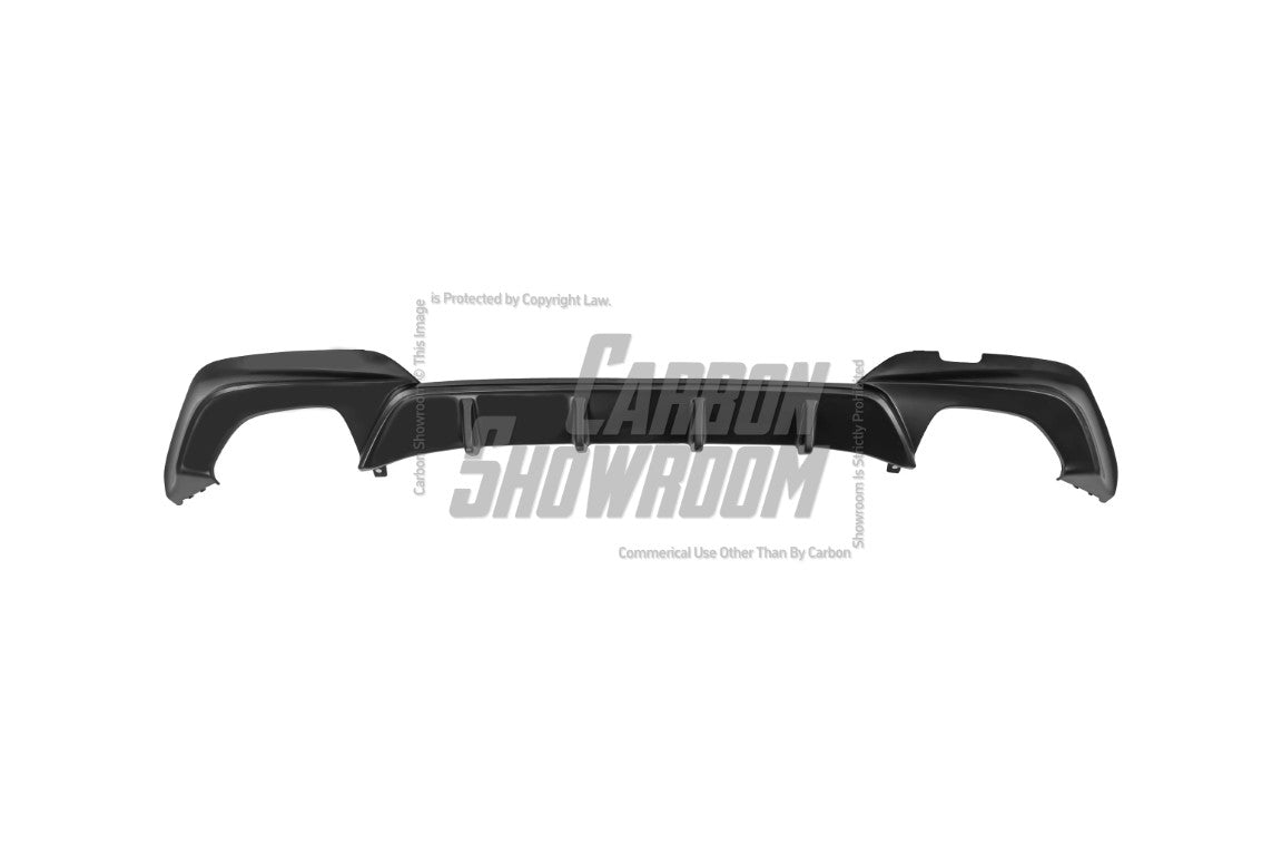 BMW 3 Series M340i 330i (With M-Package Bumper, does not fit base model) G20 G21 Pre-LCI 2019 2020 2021 2022 with Aftermarket Parts - V1 Style Rear Diffuser & Lower Splitters PP from Yofer USA