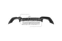 BMW 3 Series M340i 330i (With M-Package Bumper, does not fit base model) G20 G21 Pre-LCI 2019 2020 2021 2022 with Aftermarket Parts - V1 Style Rear Diffuser & Lower Splitters PP from Yofer USA