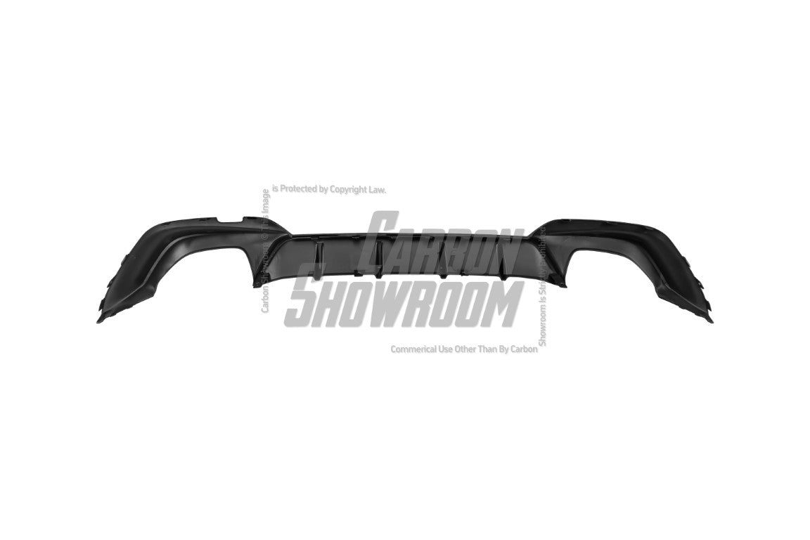BMW 3 Series M340i 330i (With M-Package Bumper, does not fit base model) G20 G21 Pre-LCI 2019 2020 2021 2022 with Aftermarket Parts - V1 Style Rear Diffuser & Lower Splitters PP from Yofer USA