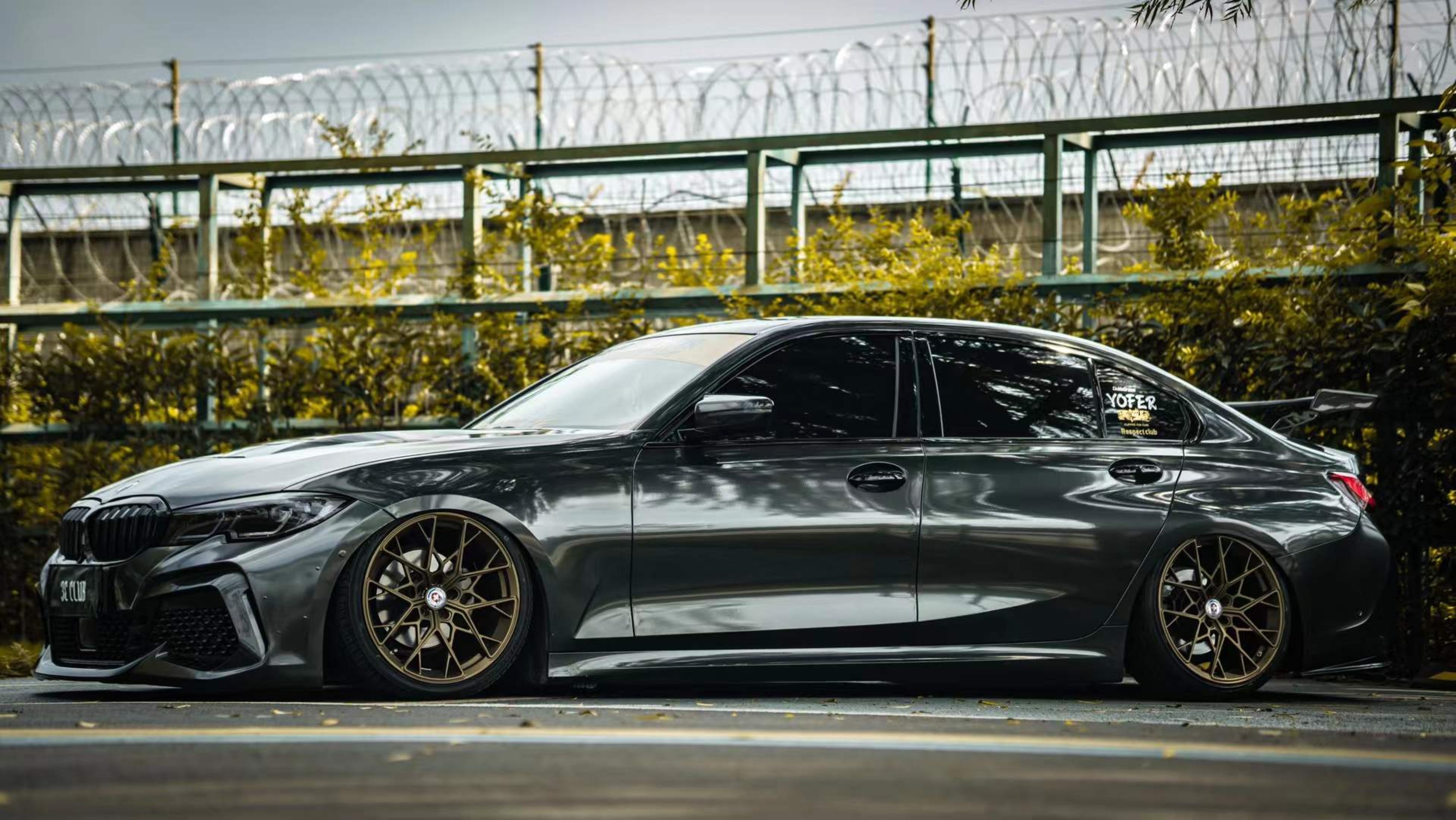 BMW 3 Series M340i 330i G20 (Fits Both Pre-LCI & LCI) 2019-ON with Aftermarket Parts - Side Skirts PP from Yofer USA