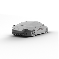 Honda Accord 10th 10.5th Gen 2018-2022 with Aftermarket Parts - Rear Bumper PP from Yofer USA