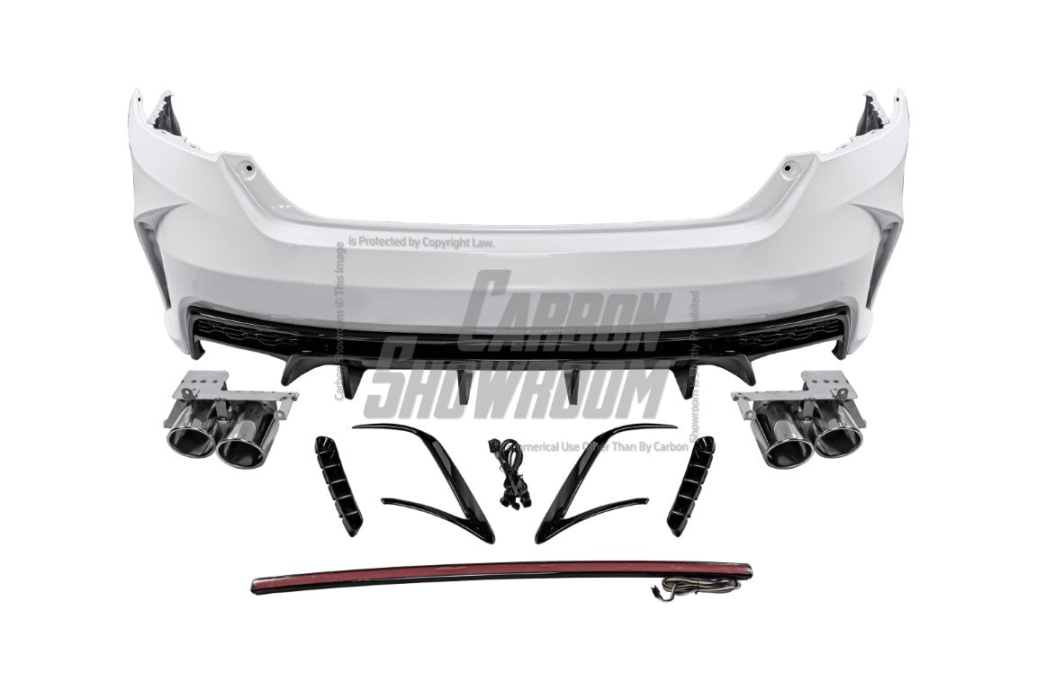 Honda Accord 10th 10.5th Gen 2018-2022 with Aftermarket Parts - Rear Bumper PP from Yofer USA