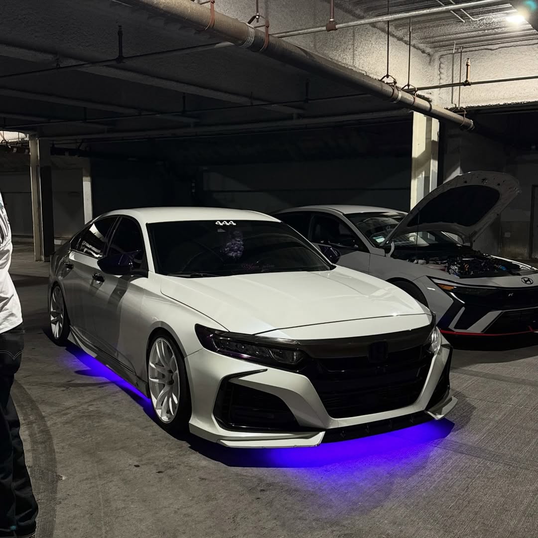 Honda Accord 10th 10.5th Gen 2018-2022 with Aftermarket Parts - Side Skirts PP from Yofer USA