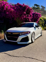 Honda Accord 10th 10.5th Gen 2018-2022 with Aftermarket Parts - Side Skirts PP from Yofer USA