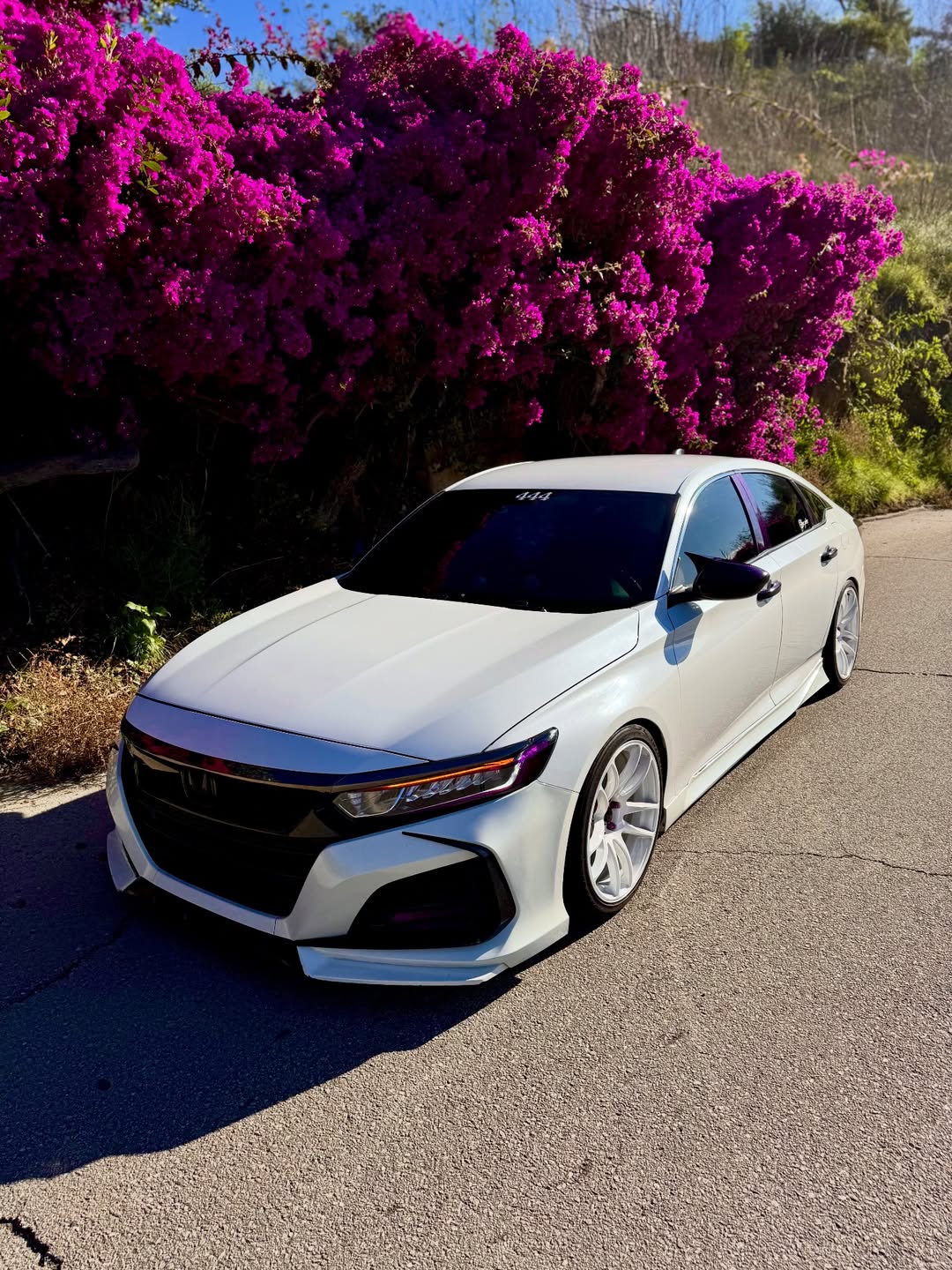 Honda Accord 10th 10.5th Gen 2018-2022 with Aftermarket Parts - Side Skirts PP from Yofer USA
