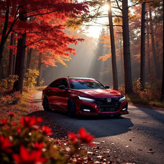 Honda Accord 10th 10.5th Gen 2018-2022 with Aftermarket Parts - Side Skirts PP from Yofer USA