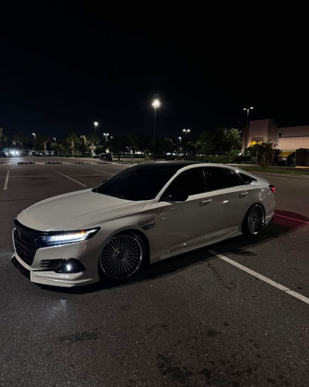 Honda Accord 10th 10.5th Gen 2018-2022 with Aftermarket Parts - Side Skirts PP from Yofer USA