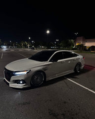 Honda Accord 10th 10.5th Gen 2018-2022 with Aftermarket Parts - Side Skirts PP from Yofer USA