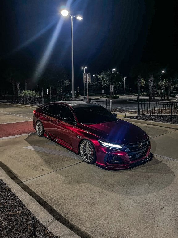 Honda Accord 10th 10.5th Gen 2018-2022 with Aftermarket Parts - Side Skirts PP from Yofer USA