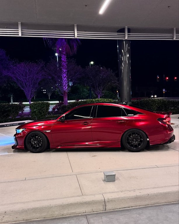 Honda Accord 10th 10.5th Gen 2018-2022 with Aftermarket Parts - Side Skirts PP from Yofer USA