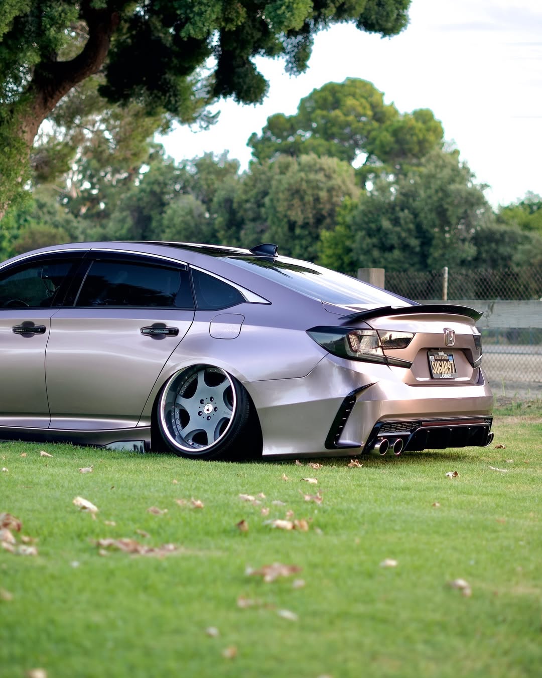 Honda Accord 10th 10.5th Gen 2018-2022 with Aftermarket Parts - Rear Bumper PP from Yofer USA
