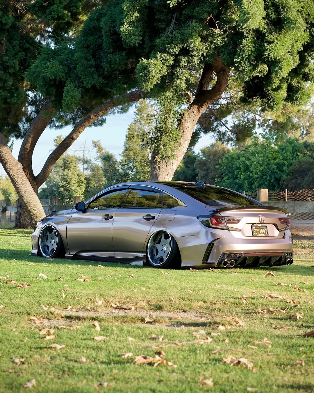 Honda Accord 10th 10.5th Gen 2018-2022 with Aftermarket Parts - Rear Bumper PP from Yofer USA
