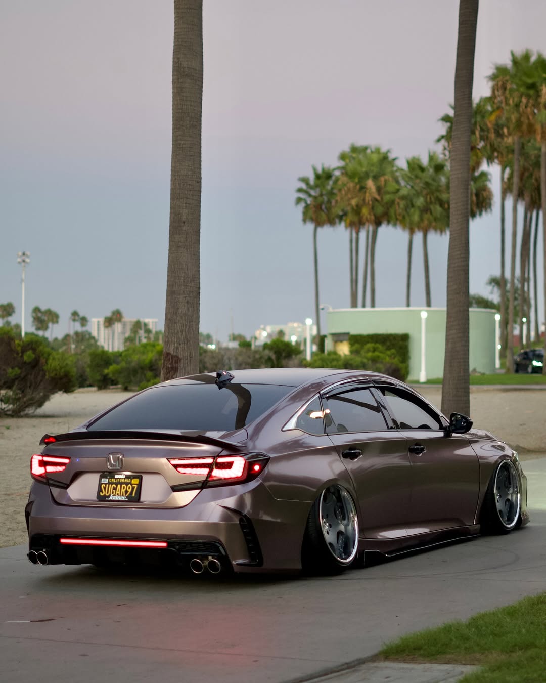 Honda Accord 10th 10.5th Gen 2018-2022 with Aftermarket Parts - Rear Bumper PP from Yofer USA

