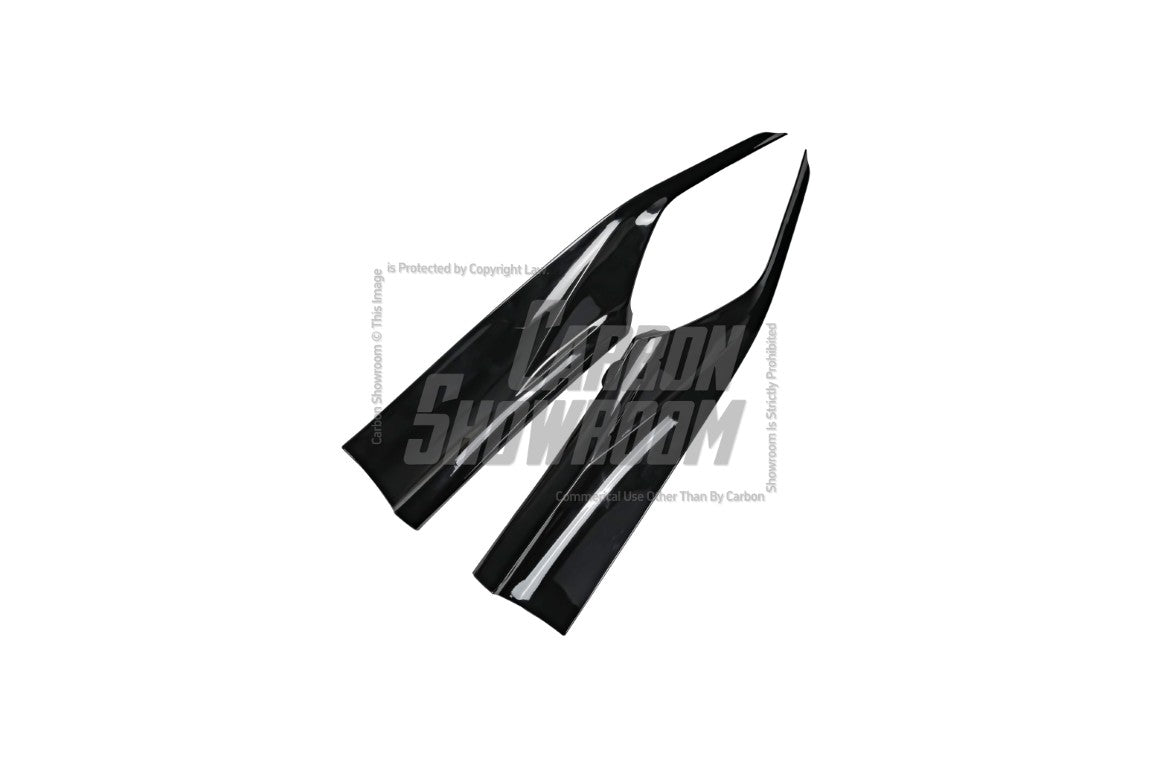 Honda Accord 10th 10.5th Gen 2018-2022 with Aftermarket Parts - V1 Style Rear Diffuser & Rear Canards PP from Yofer USA