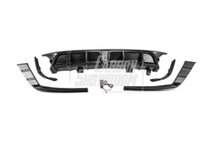 Honda Accord 10th 10.5th Gen 2018-2022 with Aftermarket Parts - V2 Style Rear Diffuser & Rear Canards PP from Yofer USA