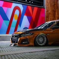 Honda Accord 10th Gen Pre-facelift 2018-2020 with Aftermarket Parts - Front Bumper PP from Yofer USA