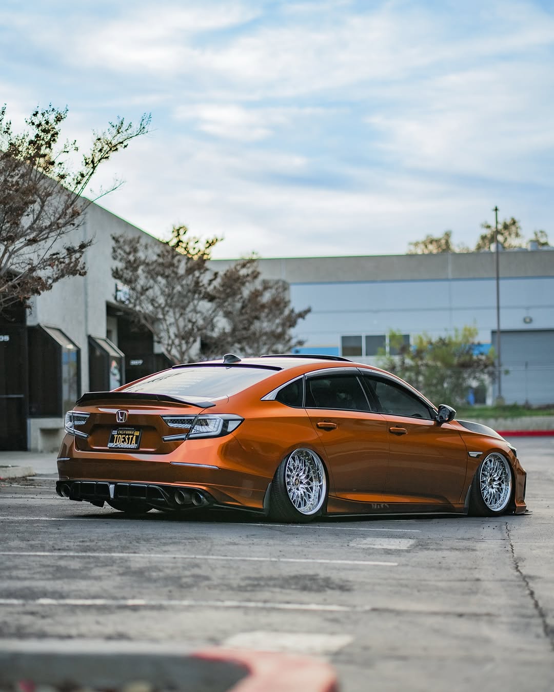 Honda Accord 10th 10.5th Gen 2018-2022 with Aftermarket Parts - Side Skirts PP from Yofer USA