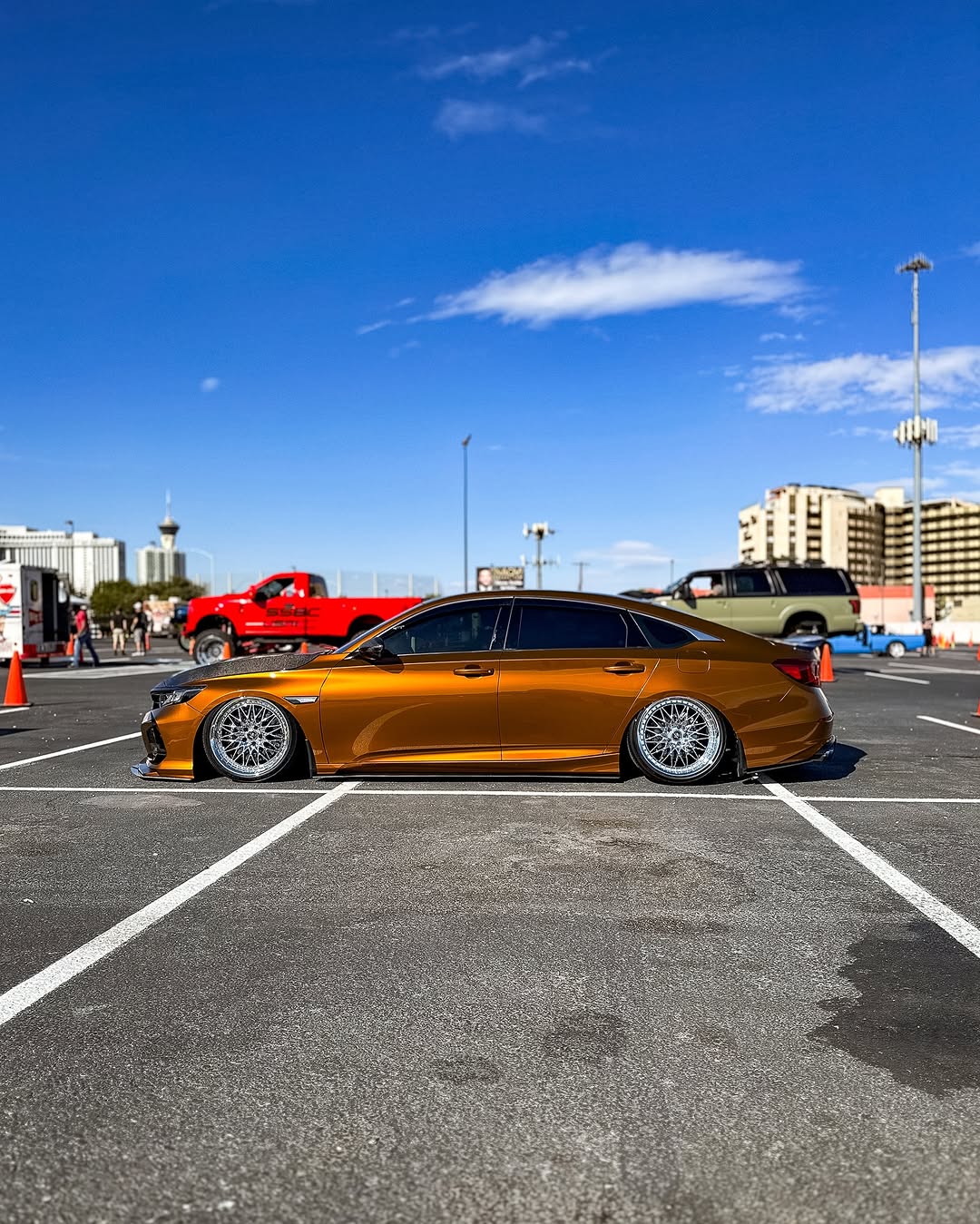 Honda Accord 10th 10.5th Gen 2018-2022 with Aftermarket Parts - Side Skirts PP from Yofer USA
